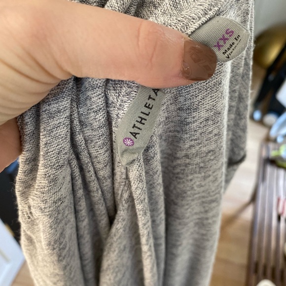 Athleta gray open cardigan - Picture 3 of 3